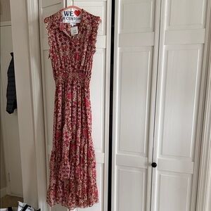 NWT Misa Los Angeles Editha Floral Maxi Dress